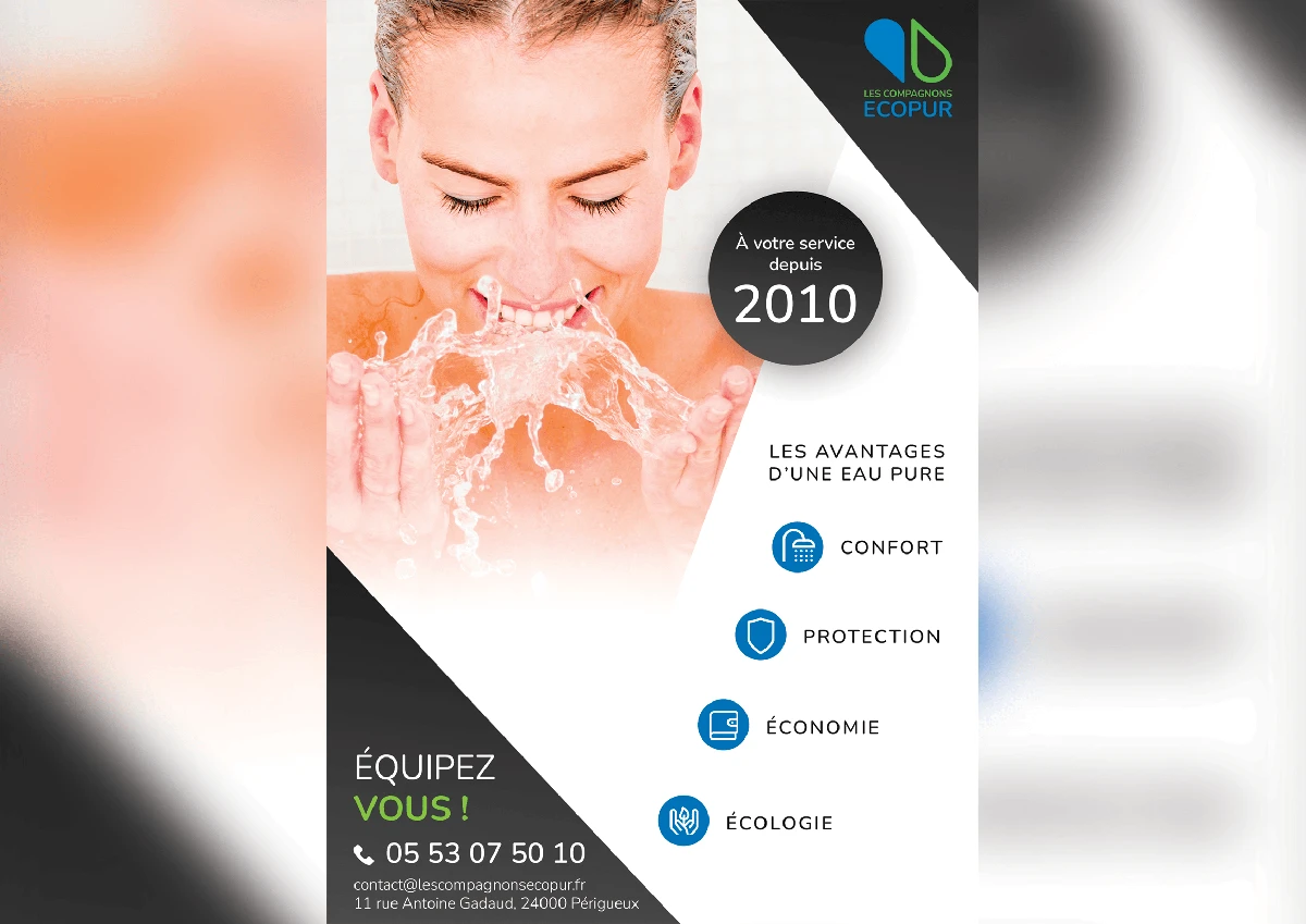 flyer ecopur traitement de l'eau