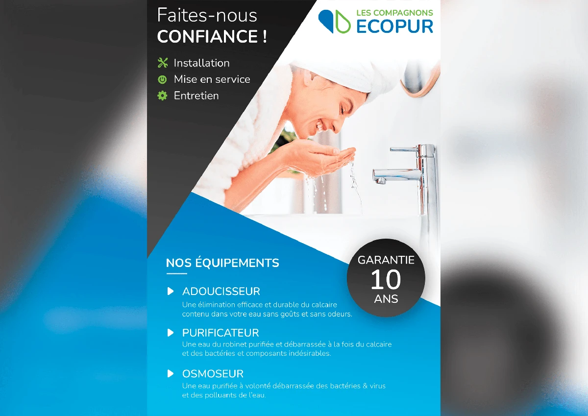 flyer ecopur traitement de l'eau